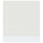 Dishwasher Panel Porto White 60x1.5x57 cm Engineered Wood