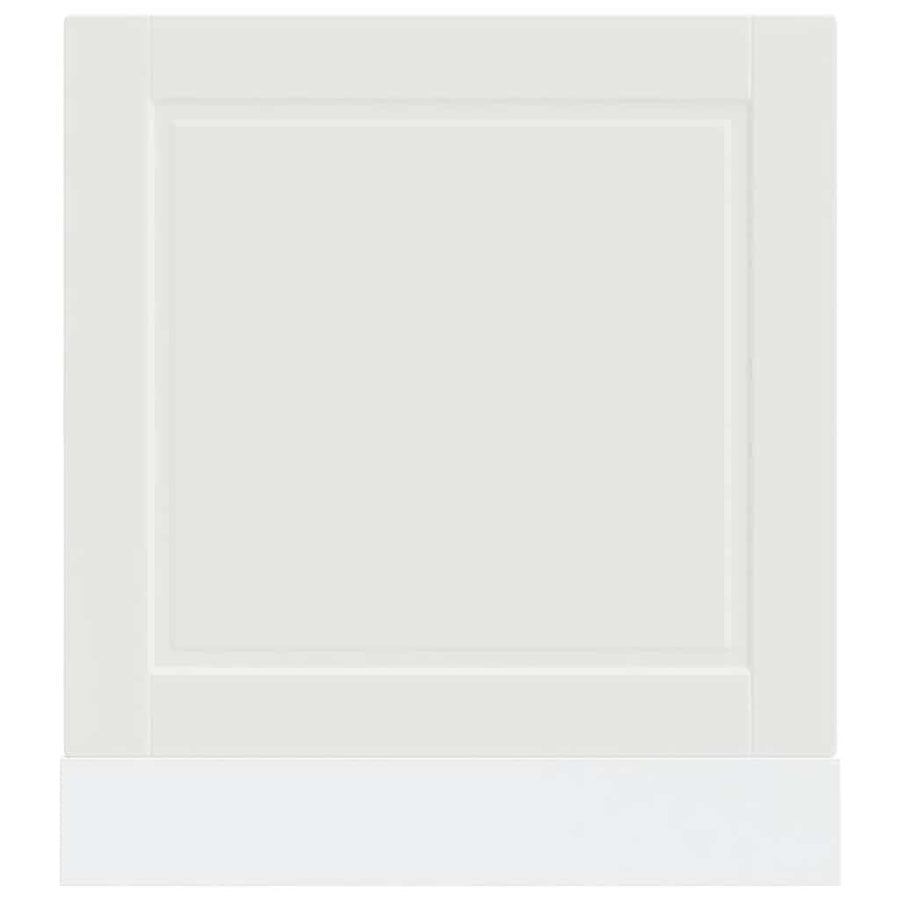 Dishwasher Panel Porto White 60x1.5x57 cm Engineered Wood