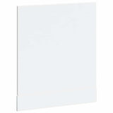 Dishwasher Panel Porto White 60x1.5x57 cm Engineered Wood