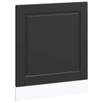 Dishwasher Panel Porto Black 60x1,5x57 cm Engineered Wood