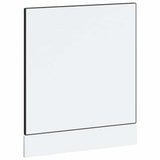 Dishwasher Panel Porto Black 60x1,5x57 cm Engineered Wood