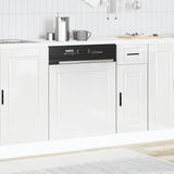 Dishwasher Panel Porto High Gloss White 60x1,5x57 cm Engineered Wood