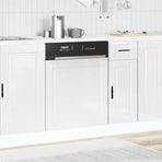 Dishwasher Panel "Porto" High Gloss White 60x1.5x57 cm