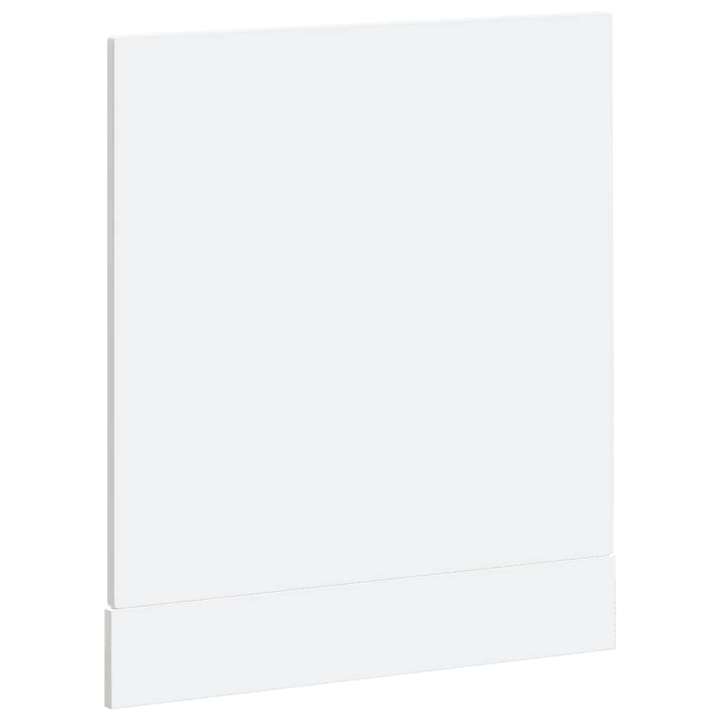 Dishwasher Panel Porto High Gloss White 60x1,5x57 cm Engineered Wood