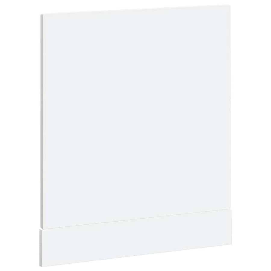 Dishwasher Panel "Porto" High Gloss White 60x1.5x57 cm