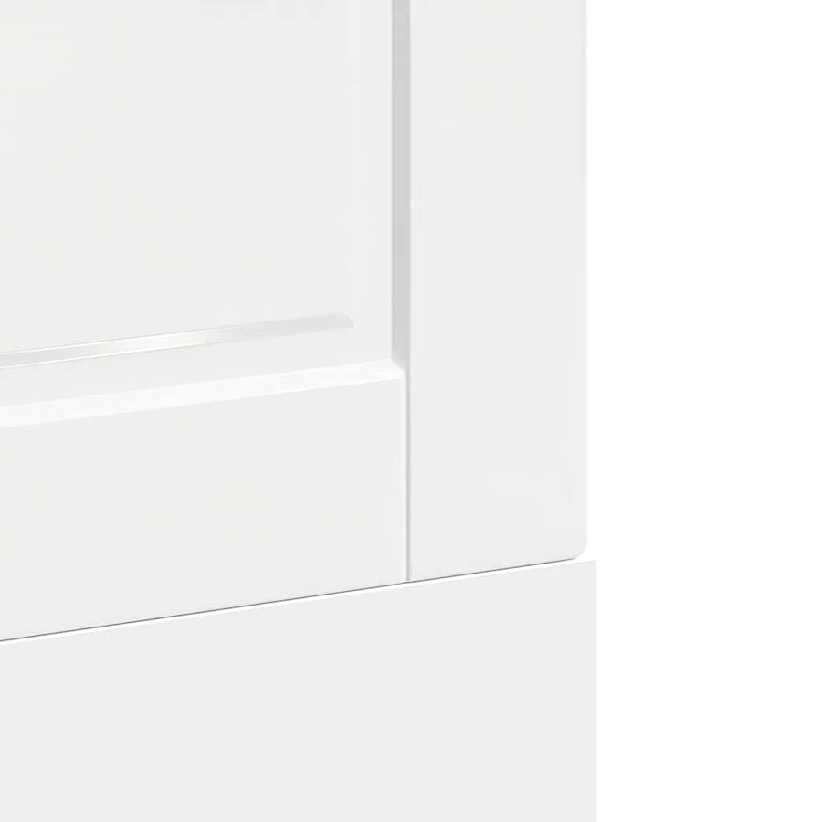 Dishwasher Panel "Porto" High Gloss White 60x1.5x57 cm