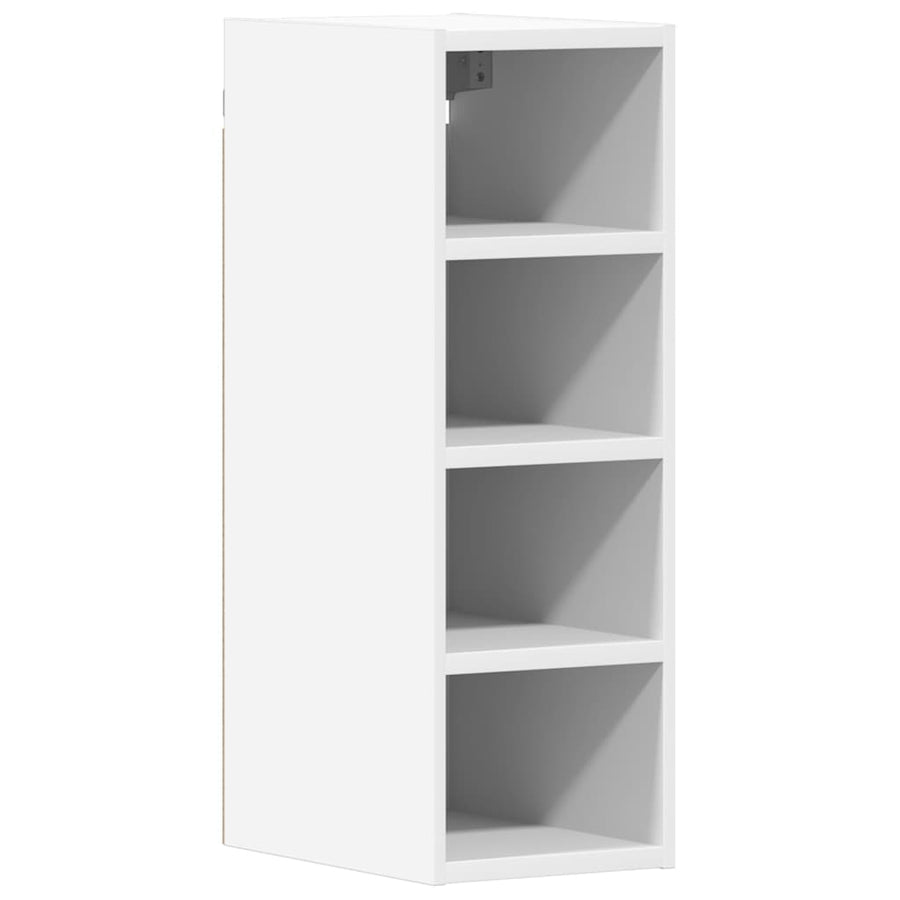 Hanging Cabinet "Riga" White 20x29,5x60 cm Engineered Wood