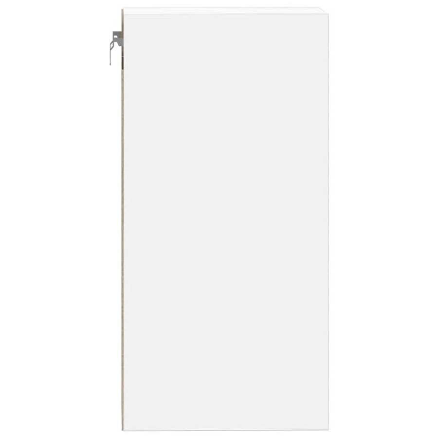 Hanging Cabinet "Riga" White 20x29,5x60 cm Engineered Wood