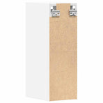 Hanging Cabinet "Riga" White 20x29,5x60 cm Engineered Wood