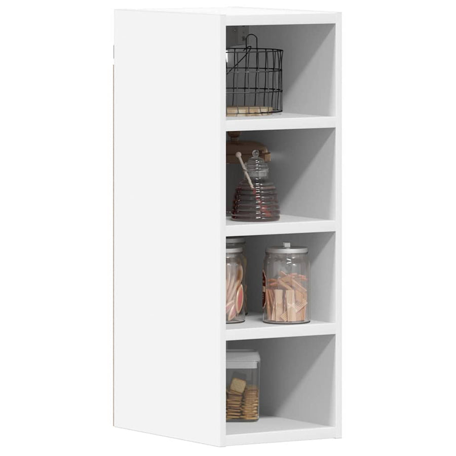 Hanging Cabinet "Riga" White 20x29,5x60 cm Engineered Wood