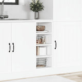 Bottom Cabinet "Riga" White 30x44,5x81,5 cm Engineered Wood