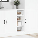 Bottom Cabinet "Riga" White 30x44,5x81,5 cm Engineered Wood