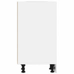 Bottom Cabinet "Riga" White 30x44,5x81,5 cm Engineered Wood