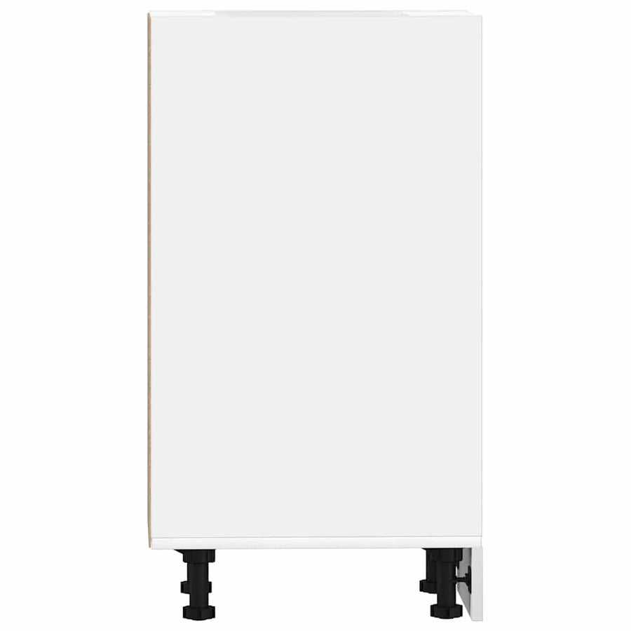 Bottom Cabinet "Riga" White 30x44,5x81,5 cm Engineered Wood