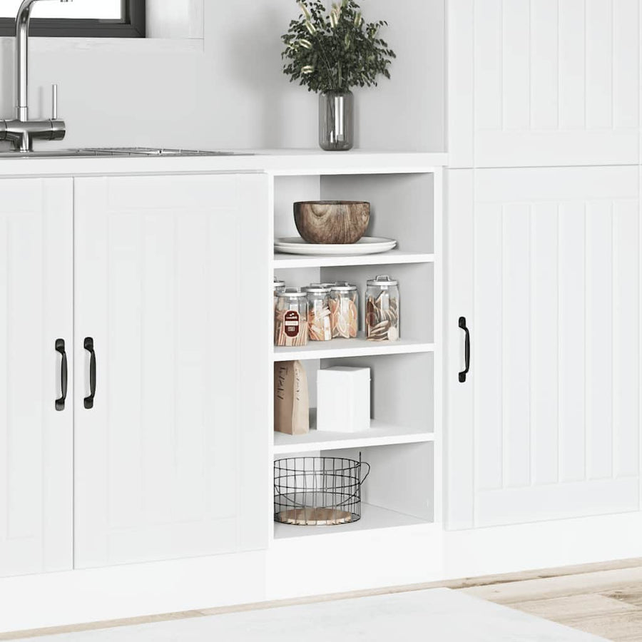 Bottom Cabinet "Riga" White 40x44,5x81,5 cm Engineered Wood