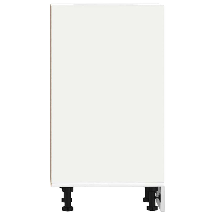 Bottom Cabinet "Riga" White 40x44,5x81,5 cm Engineered Wood