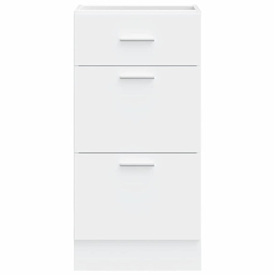 Bottom Cabinet "Lyon" White 40x46x81,5 cm Engineered Wood