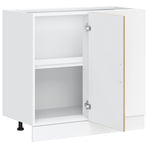 Kitchen Base Cabinet "Lyon" Sonoma Oak Engineered Wood