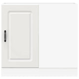 Kitchen Base Cabinet Kalmar White Engineered Wood