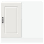 Kitchen Base Cabinet Kalmar White Engineered Wood