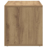 LP Storage Box Artisan Oak 69.5x34x36 cm Engineered Wood - 45-Degree Angle