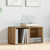 LP Storage Box Artisan Oak 69.5x34x36 cm Engineered Wood