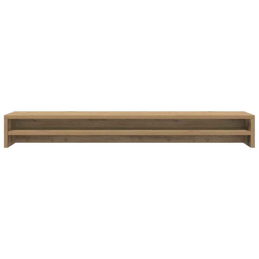 Monitor Stand Artisan Oak 100x24x13 cm Engineered Wood