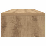 Monitor Stand Artisan Oak 100x24x13 cm Engineered Wood - Rear View