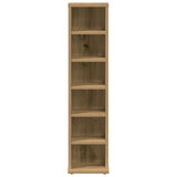 CD Cabinet Artisan Oak 21x20x88 cm Engineered Wood - Top-Down View