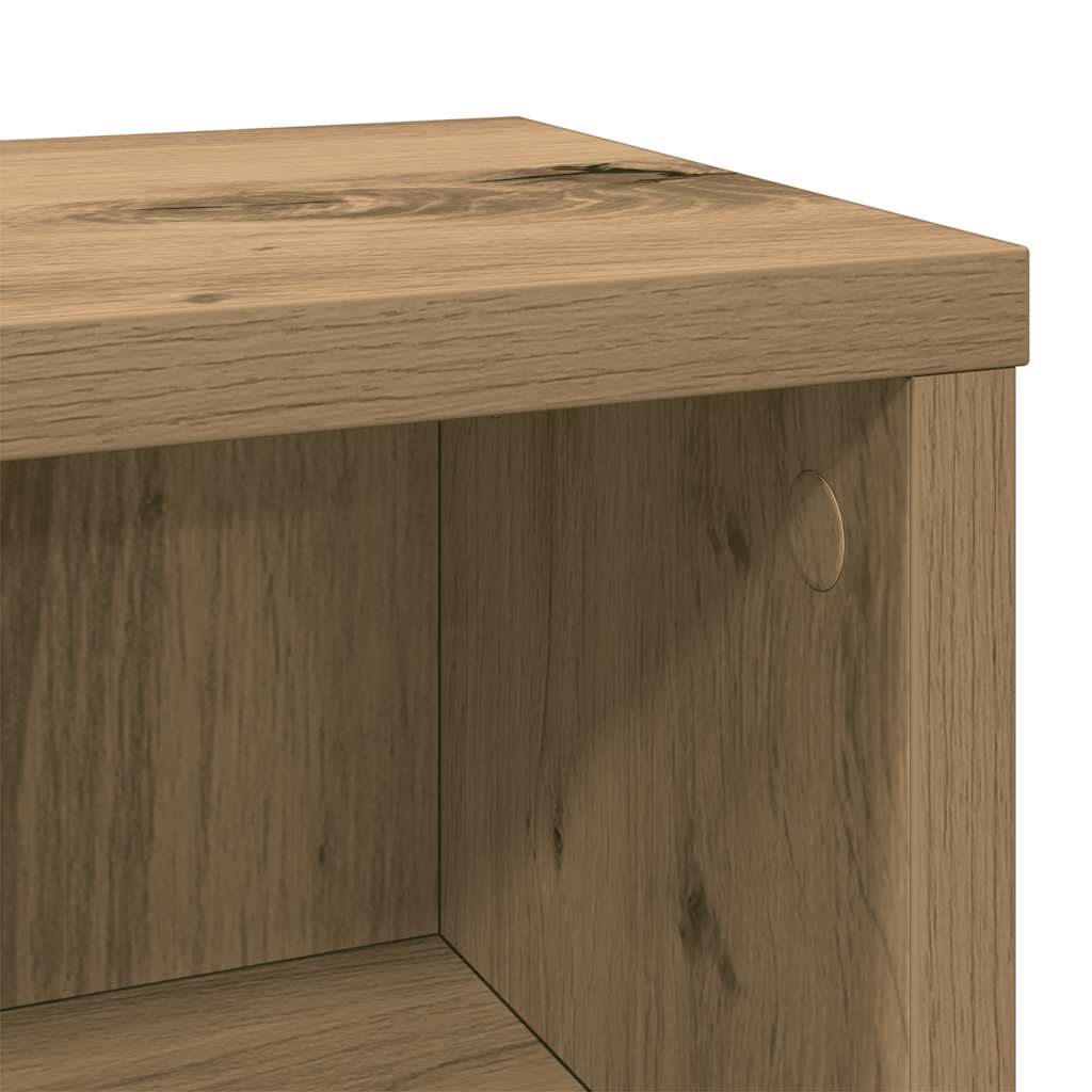 CD Cabinet Artisan Oak 21x20x88 cm Engineered Wood