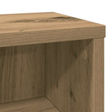CD Cabinet Artisan Oak 21x20x88 cm Engineered Wood - Close-Up Angle