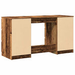 Writing Desk Old Wood 140x50x77 cm Engineered Wood