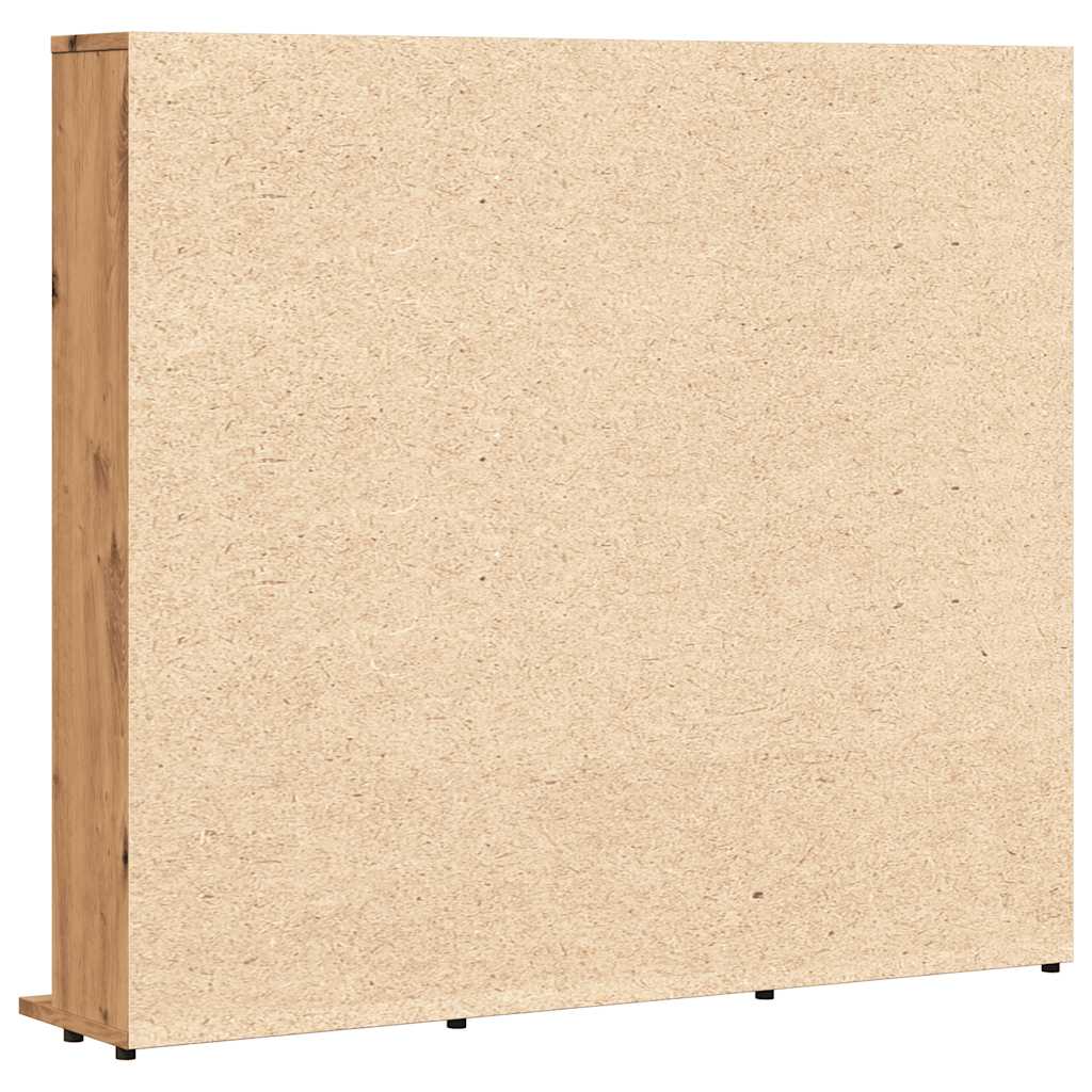 CD Cabinet Artisan Oak 100x23x89.5 cm Engineered Wood