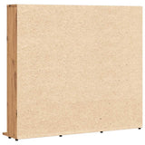 CD Cabinet Artisan Oak 100x23x89.5 cm Engineered Wood - 45-Degree Angle