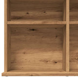 CD Cabinet Artisan Oak 100x23x89.5 cm Engineered Wood - Close-Up Angle