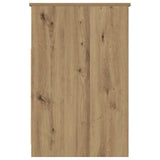 Drawer Cabinet Artisan Oak 40x50x76 cm Engineered Wood - Rear View