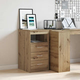 Drawer Cabinet Artisan Oak 40x50x76 cm Engineered Wood