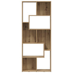 Bookcase Artisan Oak 67x24x161 cm Engineered Wood