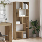 Bookcase Artisan Oak 67x24x161 cm Engineered Wood