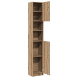 Bathroom Cabinet Artisan Oak 32x25.5x190 cm Engineered Wood - Extra Image