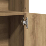 Bathroom Cabinet Artisan Oak 32x25.5x190 cm Engineered Wood