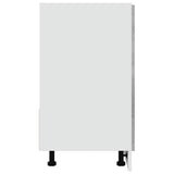 Sink Bottom Cabinet Lyon Concrete Grey 80x46x81.5 cm Engineered Wood - Close-Up Angle