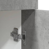 Drawer Bottom Cabinet Lyon Concrete Grey 60x46x81.5 cm Engineered Wood - Low Angle