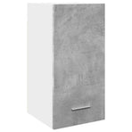 Hanging Cabinet "Lyon" Concrete Grey 30x31x60 cm Engineered Wood