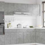 Hanging Cabinet "Lyon" Concrete Grey 30x31x60 cm Engineered Wood