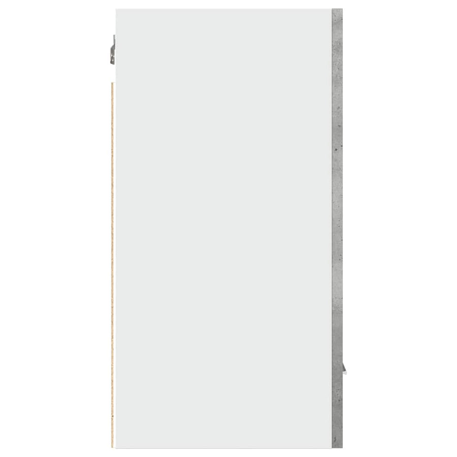 Hanging Cabinet "Lyon" Concrete Grey 30x31x60 cm Engineered Wood