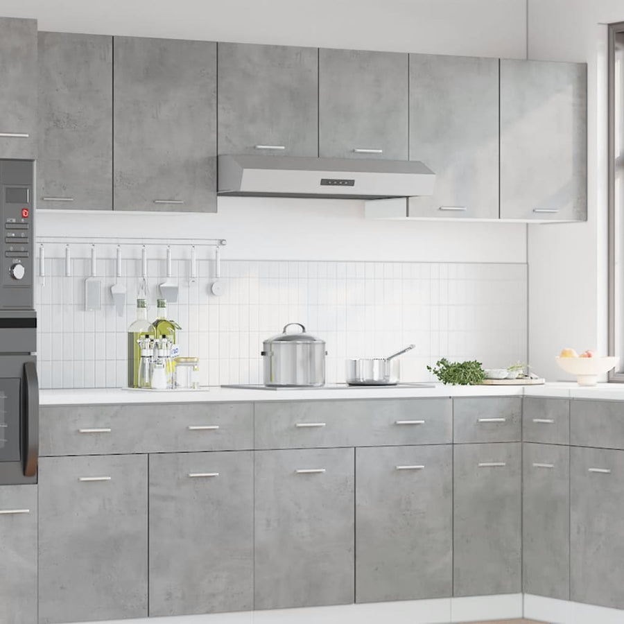 Hanging Cabinet Lyon Concrete Grey 80x31x60 cm Engineered Wood