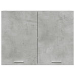 Hanging Cabinet Lyon Concrete Grey 80x31x60 cm Engineered Wood