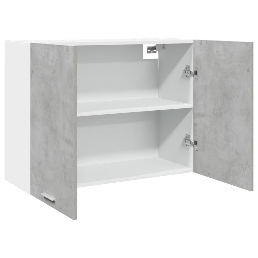 Hanging Cabinet Lyon Concrete Grey 80x31x60 cm Engineered Wood