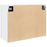 Hanging Cabinet Lyon Concrete Grey 80x31x60 cm Engineered Wood - Close-Up Angle
